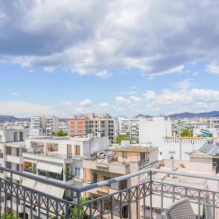 Lis153 By Smart Cozy Suites - Top Floors With Amazing City View - Available 24Hr Athens Exterior photo