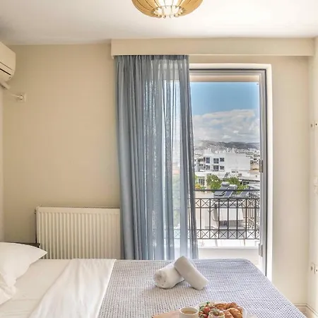Lis153 By Smart Cozy Suites - Top Floors With Amazing City View - Available 24Hr Athens Exterior photo