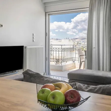 Lis153 By Smart Cozy Suites - Top Floors With Amazing City View - Available 24Hr Athens Exterior photo