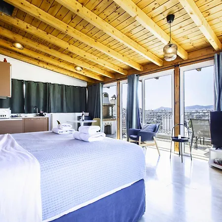 Lis153 By Smart Cozy Suites - Top Floors With Amazing City View - Available 24Hr Athens Exterior photo