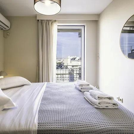 Lis153 By Smart Cozy Suites - Top Floors With Amazing City View - Available 24Hr Athens Exterior photo