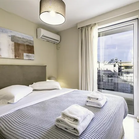 Lis153 By Smart Cozy Suites - Top Floors With Amazing City View - Available 24Hr Athens Exterior photo