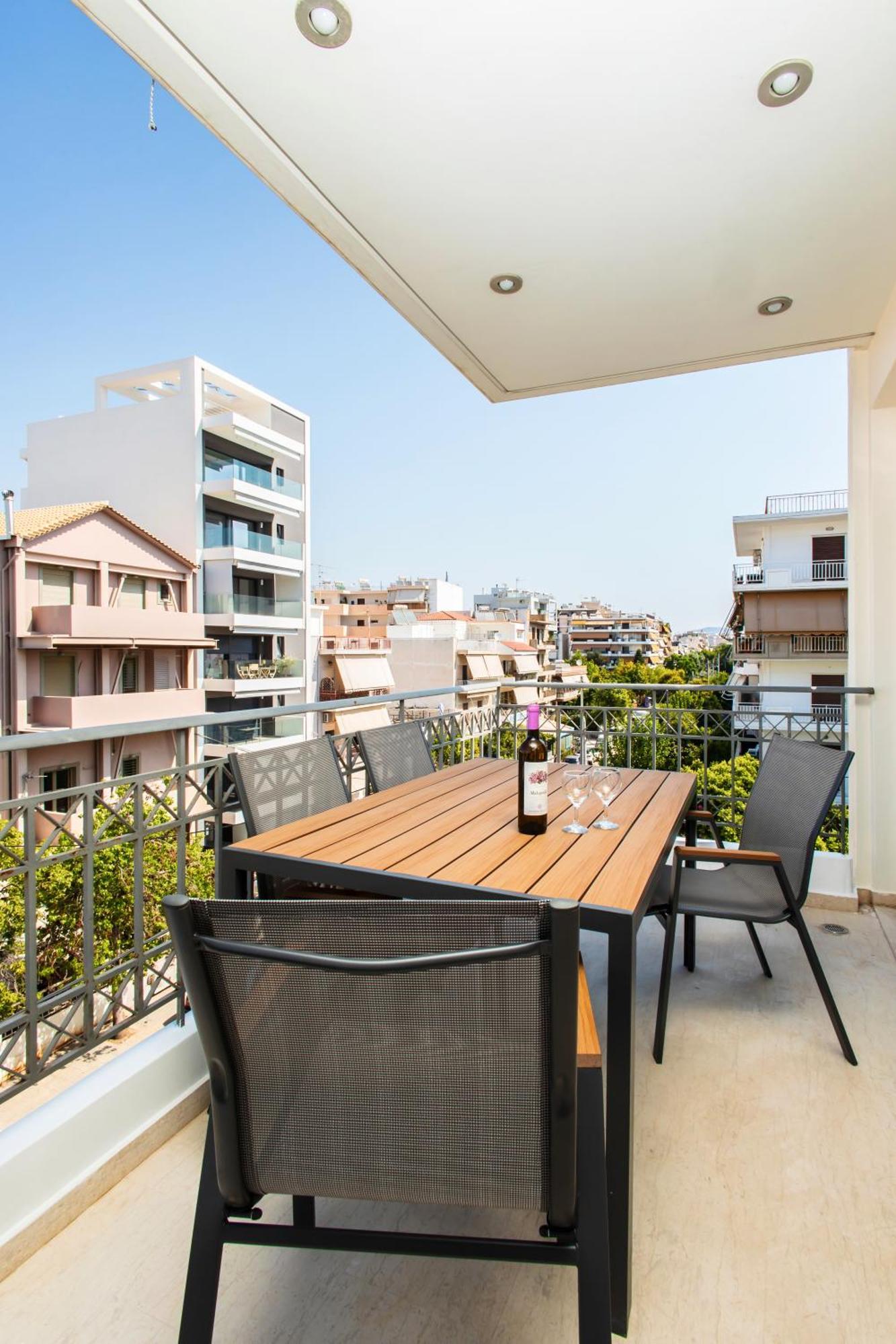 Apartmán Lis153 By Smart Cozy - Floors With Amazing View - Available 24hr Atény