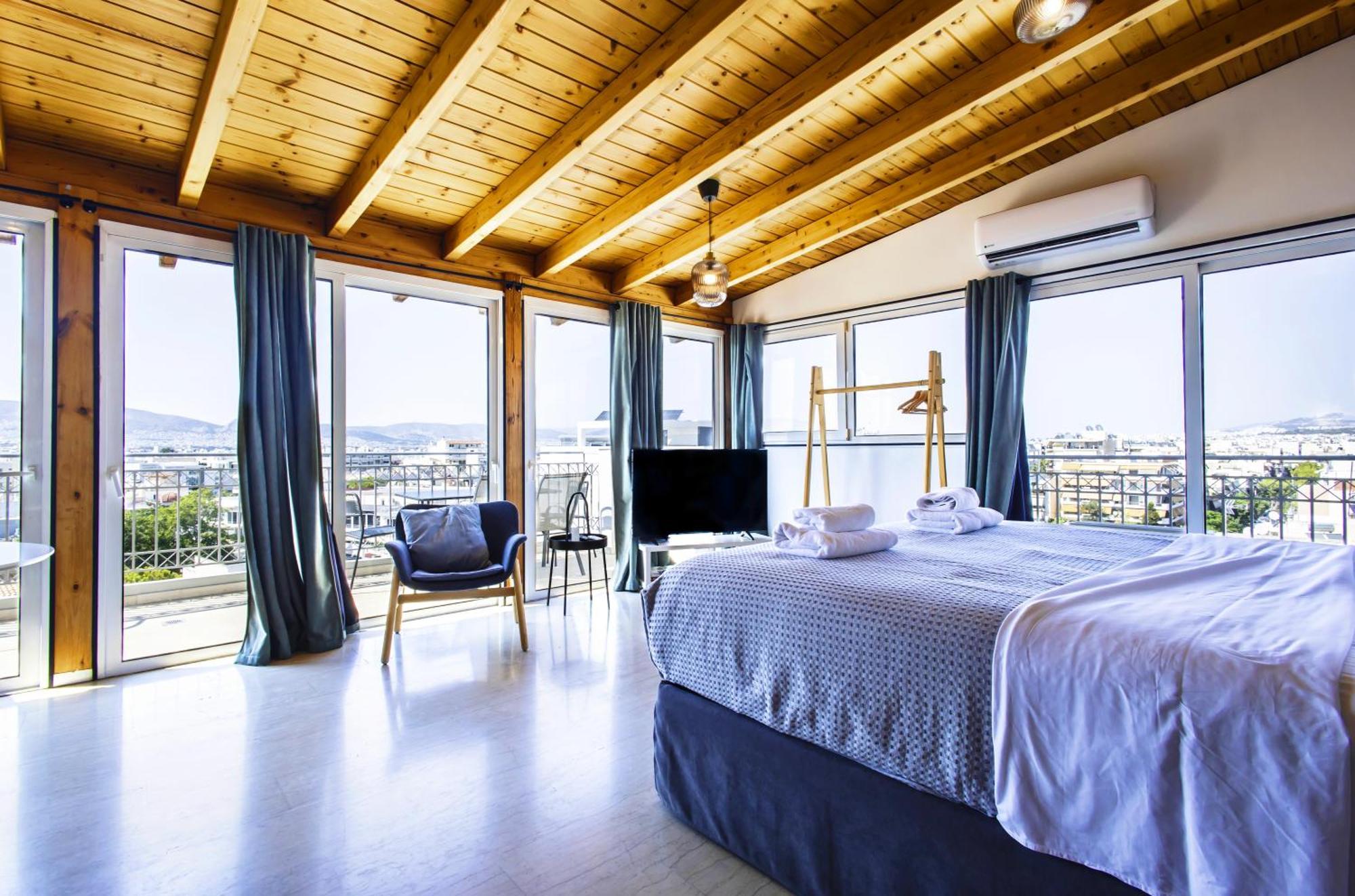 Lis153 By Smart Cozy - Floors With Amazing View - Available 24hr Athens