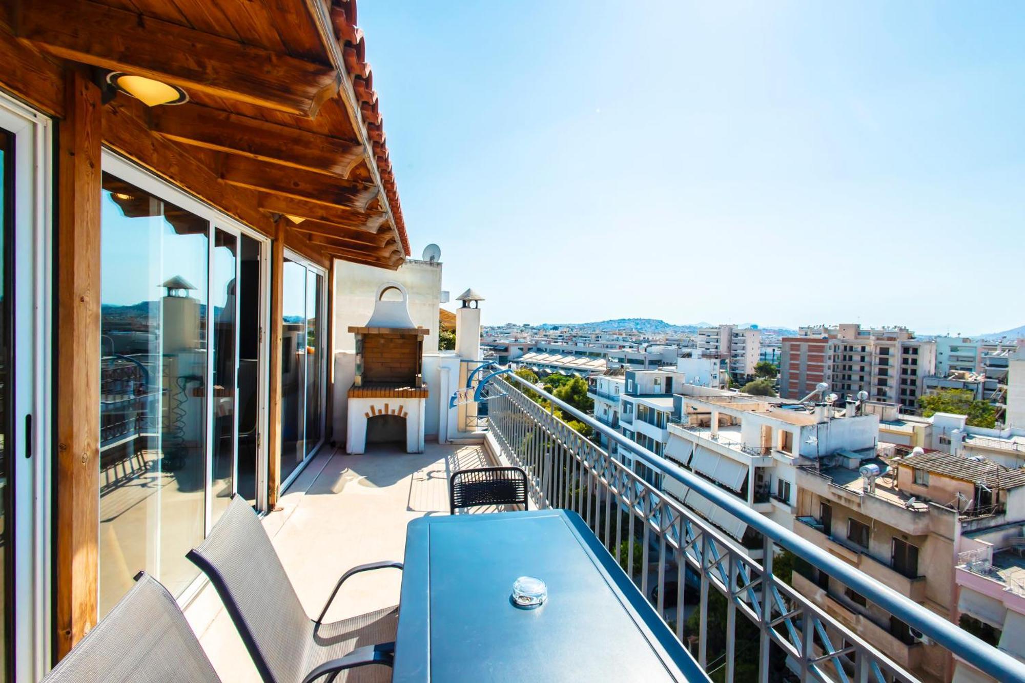 Lis153 By Smart Cozy - Floors With Amazing View - Available 24hr * Athens