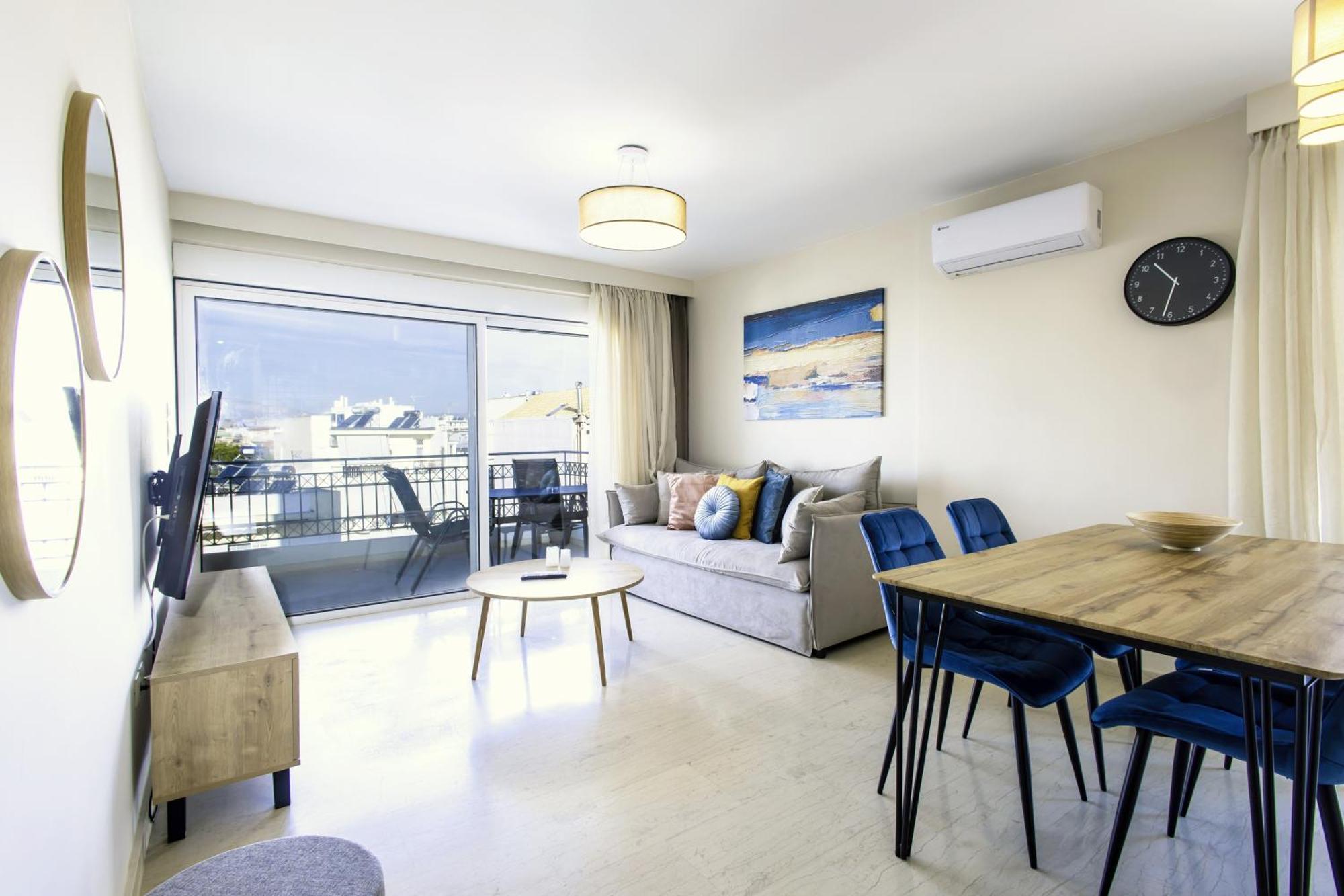 Lis153 By Smart Cozy - Floors With Amazing View - Available 24hr Афины
